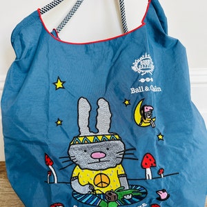 Stylish Eco-friendly Tribe Rabbit Embroidered Tote/crossbody Bag ...