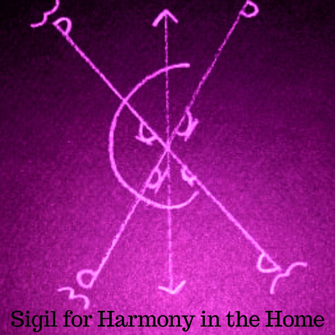 Sigil For Harmony in the Home Download | Etsy