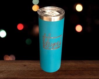 Blessed 20 oz Skinny Tumbler/Metal