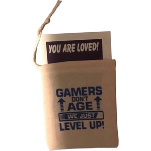 Eres amado titular de tarjeta de regalo / amantes de los juegos