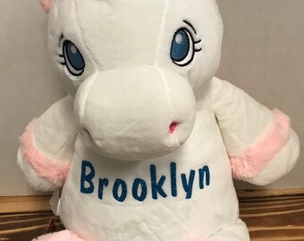 My Personal Stuffed Unicorn, Birthday Unicorn, Cute Custom Unicorn