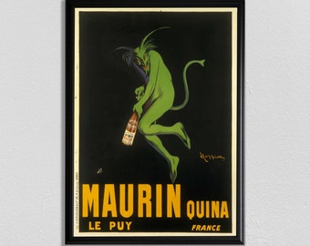 Leonetto Cappiello Vintage Print, Paris Wall Art, Vintage French Poster, Martini Poster, Vintage Ad, Literary Poster, Food and Drink