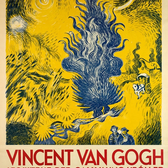 Van gogh museum poster deals