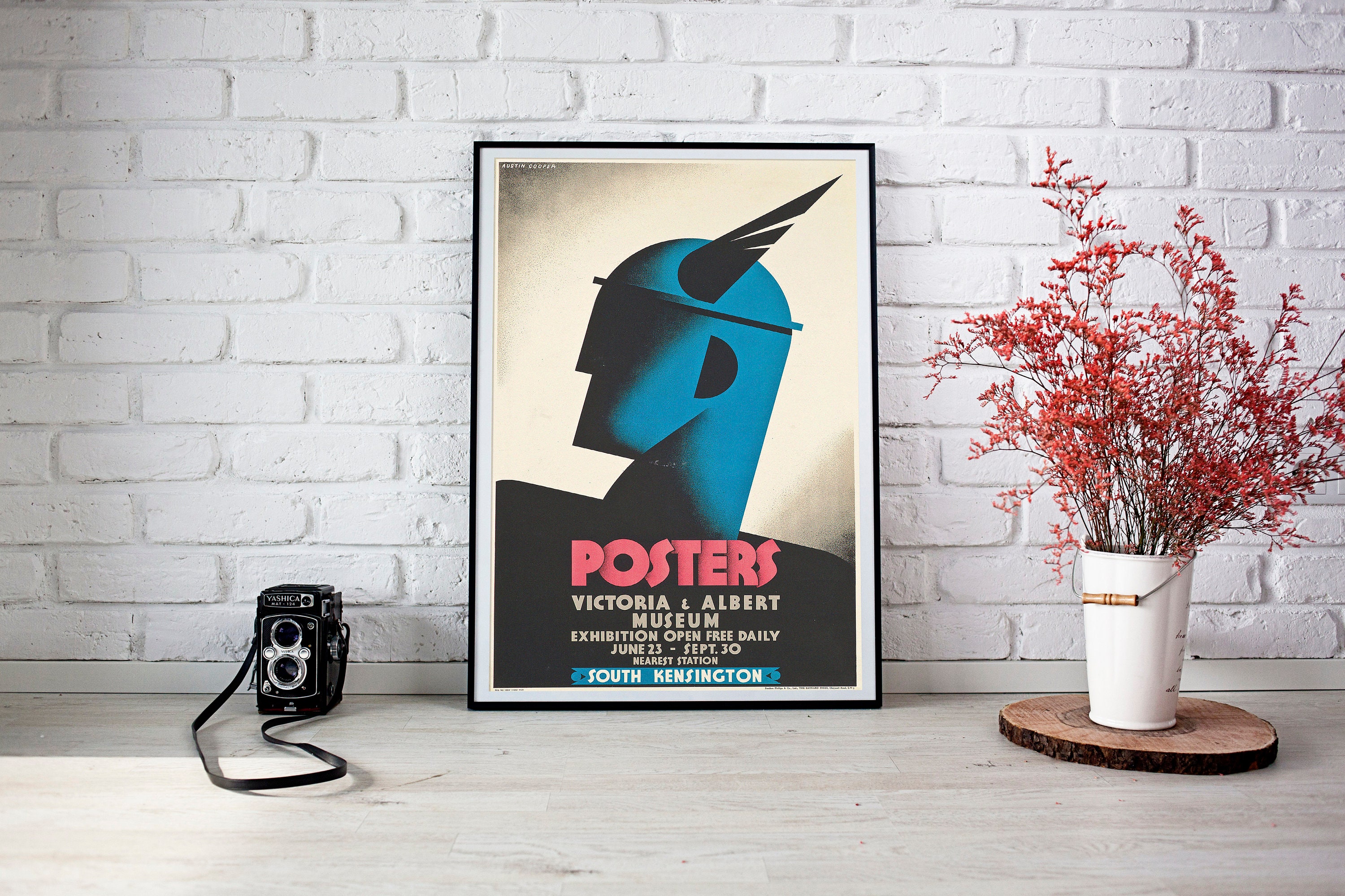 Art Deco Museum Poster: Kensington Art, London Exhibition Print - Etsy