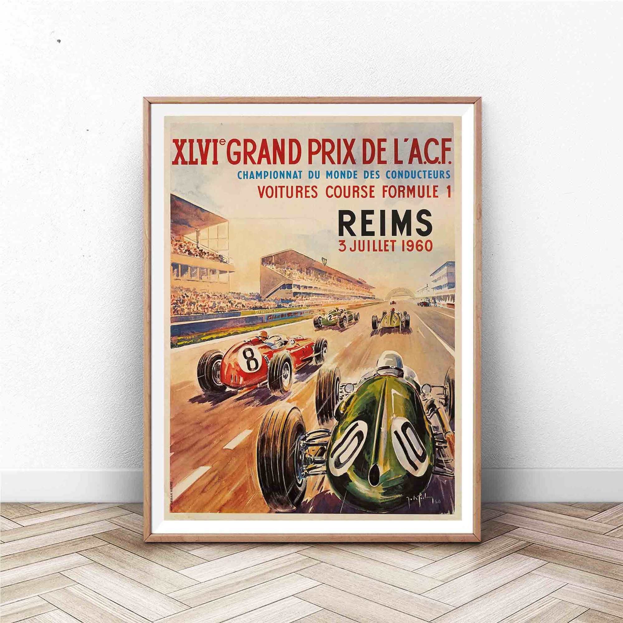 Vintage Grand Prix Poster