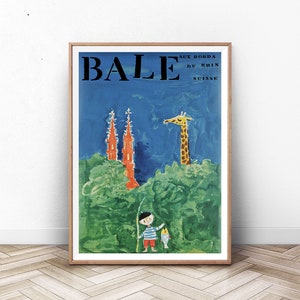 ZOO POSTER: Modern Abstract Museum Poster, Exhibition Print, Contemporary Art, Museum Poster, Wall Art, French Poster, Paris Print