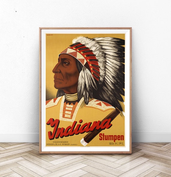 インディアン ポスター 1枚のみ】インディアンス/メジャーリーグ