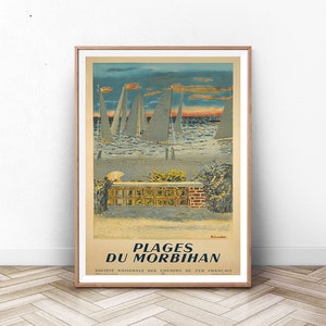 French Alpes Travel Poster regalos de viaje, arte de viaje, cartel de francia, cartel de turismo, cartel francés, arte de viaje de Francia, Niza France Travel