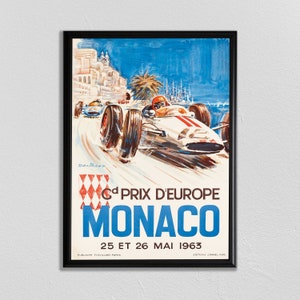 Poster,  Racing Poster,  Poster,  Grand Prix, Automobile Art, Paris Wall Art, Vintage Car Poster