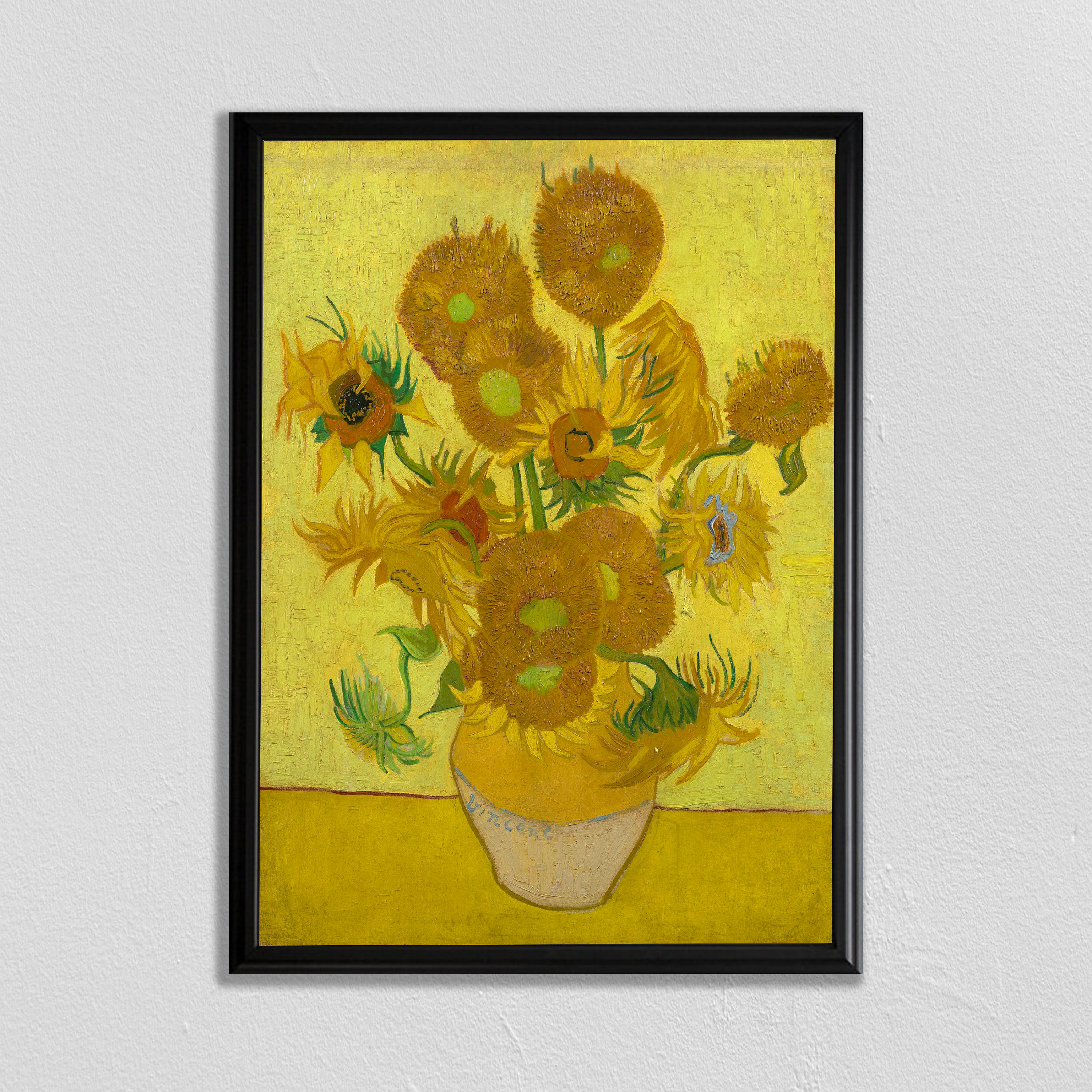 Vincent Van Gogh Van Gogh Painting Van Gogh Sunflowers Etsy