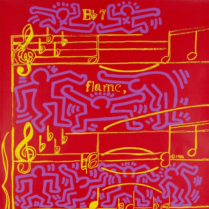 Cartel del FESTIVAL DE JAZZ DE MONTREUX: Cartel de la exposición del museo, arte moderno de la pared, impresión de arte moderno de mediados de siglo, impresión de museo, impresión de arte mural de París imagen 3