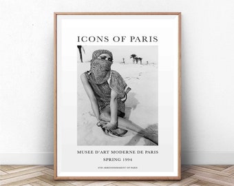 Póster de la exposición de la Semana de la Moda: Impresión de arte mural vintage de París