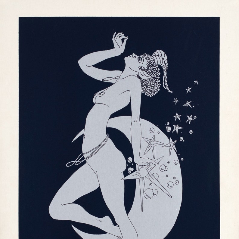 Capricorn Astrology Art Print: Constellation Stars Zodiac Gift image 3