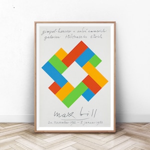 ARCHITECT POSTER: Museum  Exhibition Poster, Modern Wall Art, Mid Century Modern Art Print, Museum Print, Paris Wall Art, Paris Print