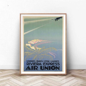 France Poster | France Wall Art | Paris Print | Vintage Wall Art | France Travel Poster