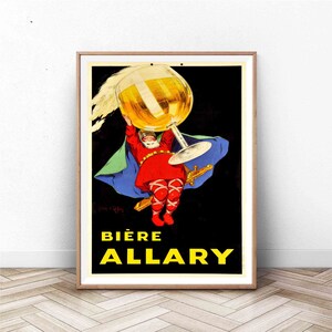 Cartel de alcohol vintage / Arte de cóctel / Arte de bar de cocina / Arte de comida y bebida / Publicidad vintage / Arte de champán / Cartel de cerveza