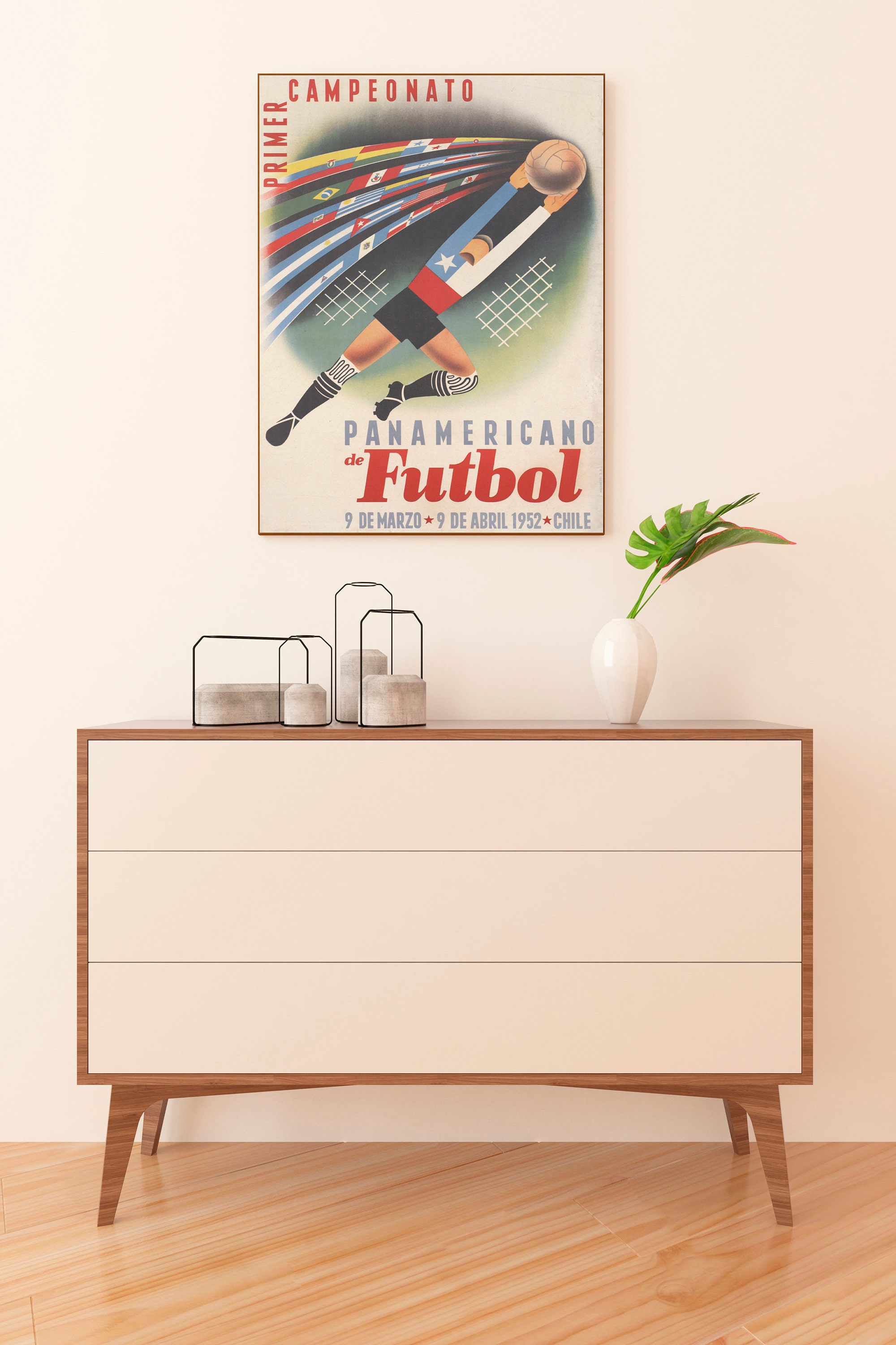 Vintage Snoopy America'S Greatest Soccer Player Felt Poster