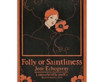 Vintage Paris Wandkunst, Jugendstil Posterdruck, Wohnkultur, Mädchen Zimmer, ätherisches Rohr
