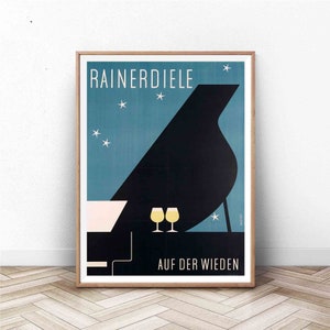 Vintage Alcohol Poster | Cocktail Artwork | Kitchen Bar art | Food and Drink Art | Vintage Advertisement | Champagne Art | Beer Poster
