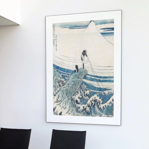 Japan Woodblock Print, Japanese Print, Japanese Art, Japan Poster, Japon, Estampe Japonaise, Vintage Japan, Japan Poster, KATSUSHIKA HOKUSAI