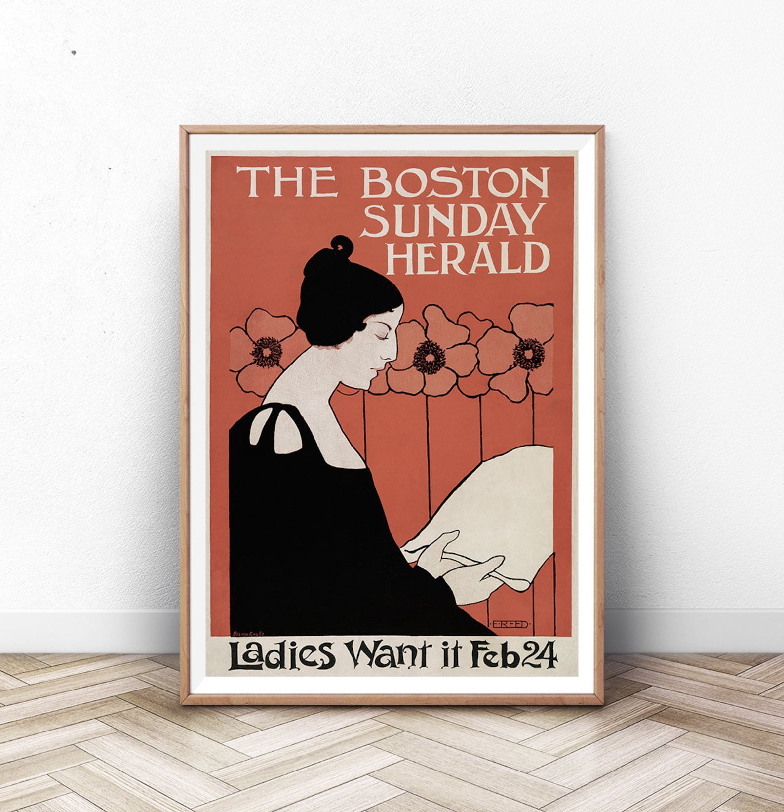 Vintage Paris Wall Art Art Nouveau Poster Print Home Decor Etsy