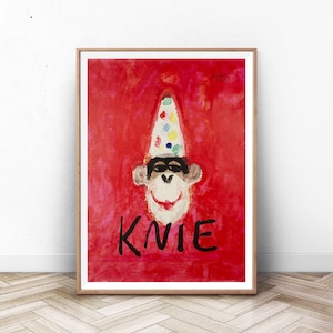 Circus Poster, Circus Decor, Animal Poster, Nursery Art, Vintage Circus Poster, Retro Circus Art, Circus Art Print, Paris Wall Art