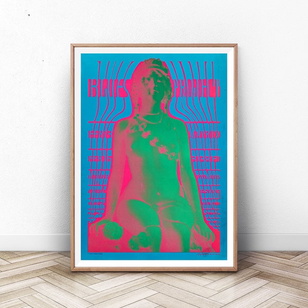 psychedelic poster, hippy art work, hippy art, concert poster, band poster, psychedelic art print, trippy poter print, cannabis art work