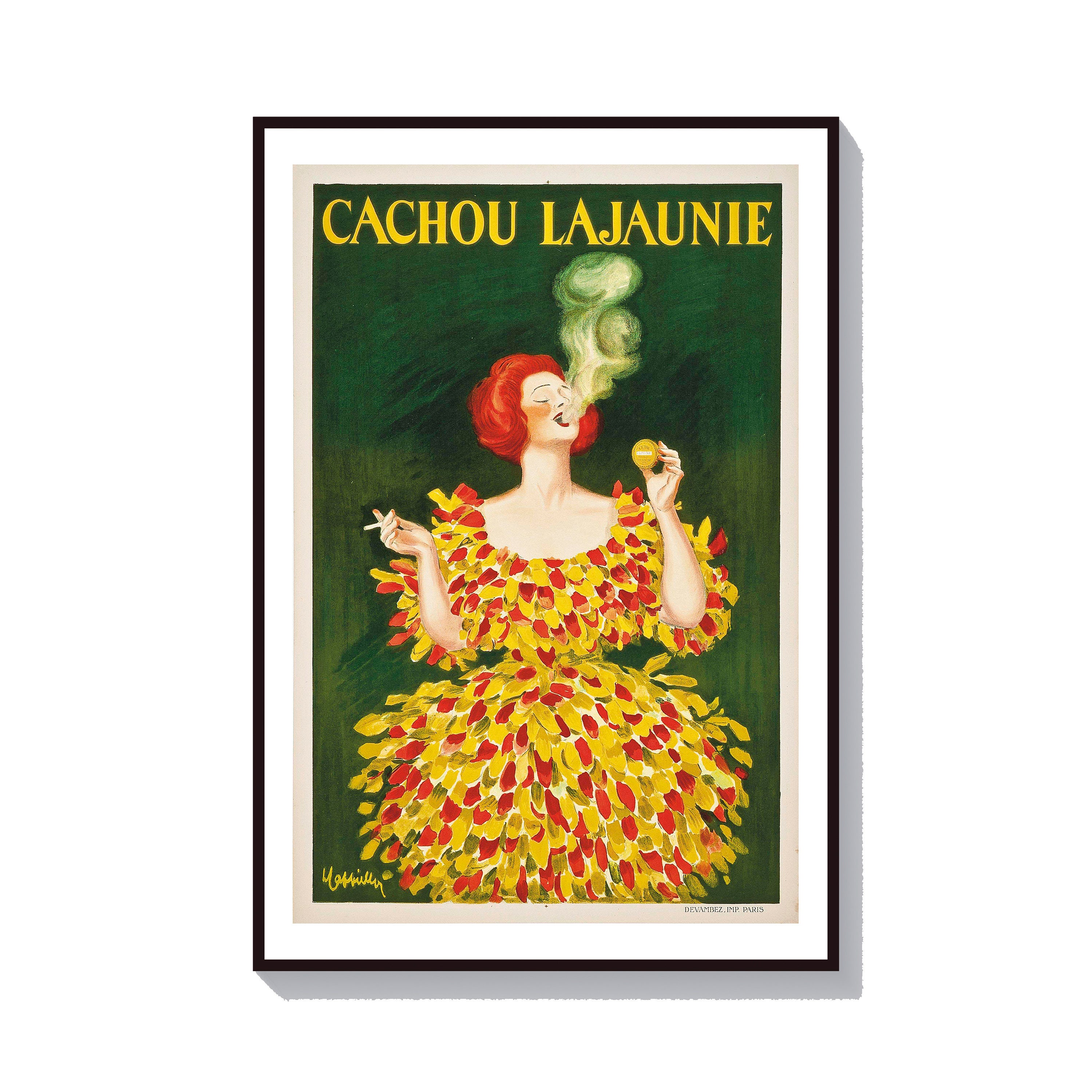 Paris Wall Art Cachou Lajaunie Leonetto Cappiello Poster Etsy Australia