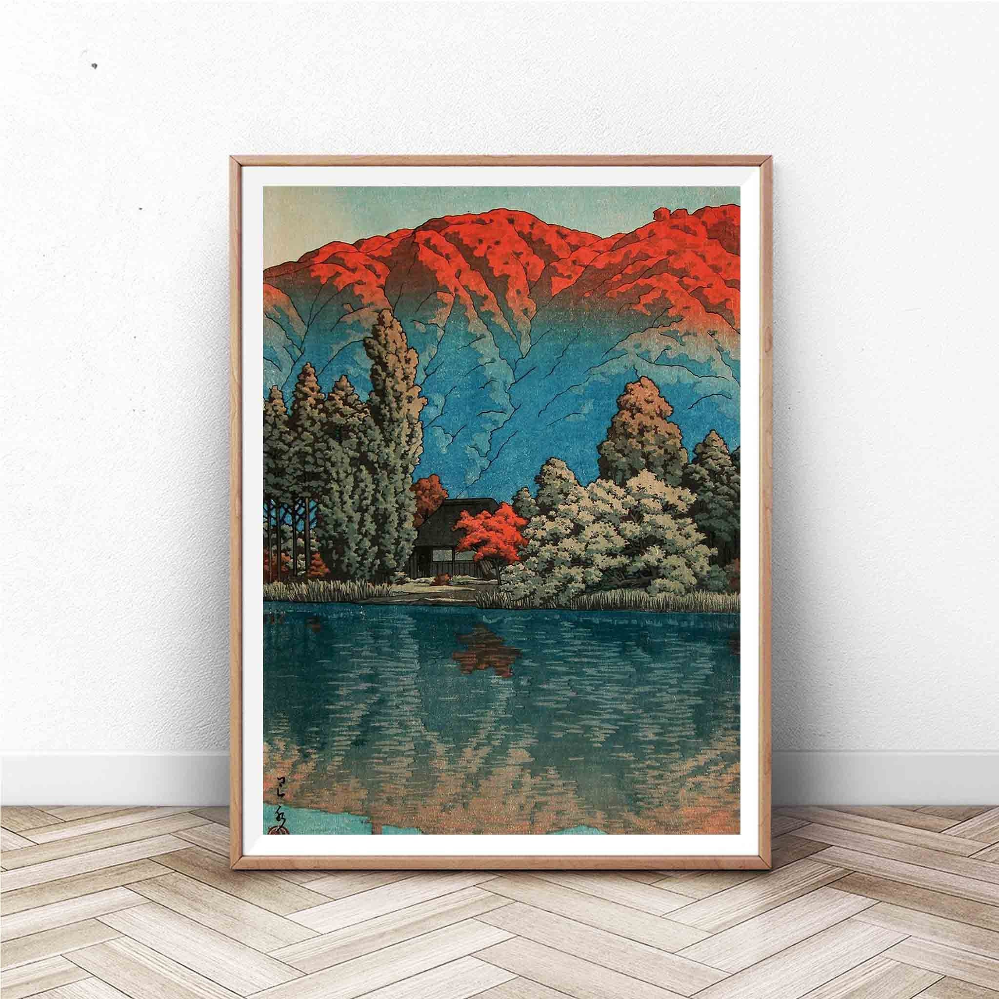 Japan Art Print | Wood Block | Poster | Home Decor | Japanese