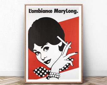 Vintage Fashion Art Print: Vogue Art Deco Poster