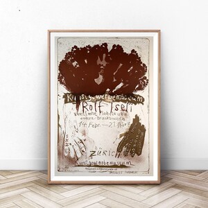 ARCHITECT POSTER: Museum  Exhibition Poster, Modern Wall Art, Mid Century Modern Art Print, Museum Print, Paris Wall Art, Paris Print