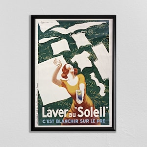 Leonetto Cappiello Vintage Print, Paris Wall Art, Vintage French Poster, Wine Poster, Vintage Ad, Literary Poster, Food and Drink