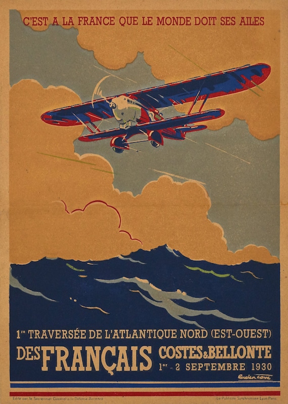 LA CONQUETE AIR 1921 Sneta Avion Zeppelin Cerf-Volant Aero-Club Anvers