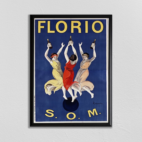 Leonetto Cappiello Vintage French Poster: Florio S. O. N. Paris