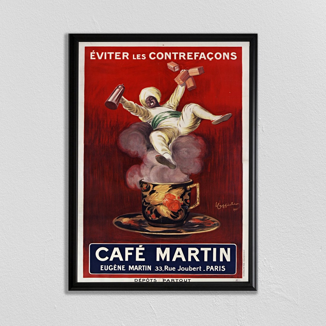 Leonetto Cappiello Vintage Print, Paris Wall Art, Vintage French Poster,  Coffee Poster, Vintage Ad, Literary Poster, Food and Drink -  Canada