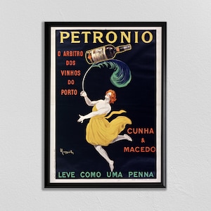 Leonetto Cappiello Vintage Print, Paris Wall Art, Vintage French Poster, Wine Poster, Vintage Ad, Literary Poster, Food and Drink