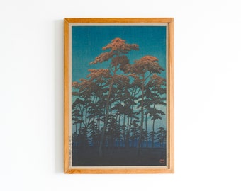 Japanese Woodblock Print: Asian Home Decor Wall Art