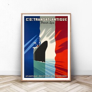 CARTEL de viaje de FRANCIA, arte de la pared de París, impresión de arte suizo, impresión de Francia, cartel de Italia, cartel de la montaña, vintage viaje, arte de la pared de verano