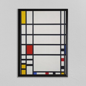 abstract art abstract print art home decor wall art print antique prints art deco print PIET MONDRIAN (1872-1944)