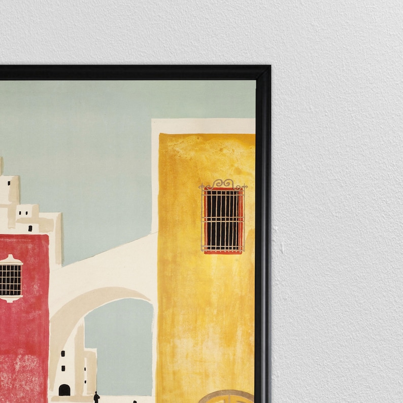 Spain Poster Spain Print Spanish Art Poster of Spain Etsy