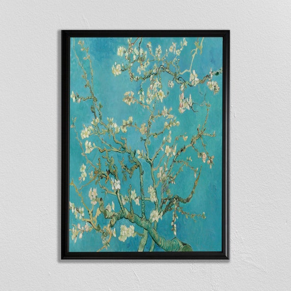 Vincent Van Gogh Van Gogh Painting Amandelbloesems - Etsy Nederland