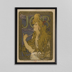Alphonse Mucha, Art Nouveau, Art Nouveau Print, Art Nouveau Poster, Wall Art, Documents Decoratifs, Vintage Art Nouveau, Affiche