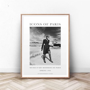 Fashion Week Poster | Exhibition Poster | Fashion Poster | Fashion Art | Paris Wall Art | En Vogue Print | Exhibition Art Print