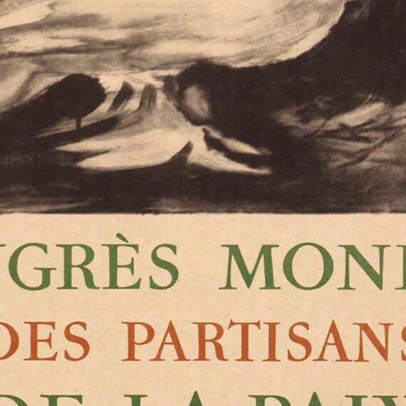はるな様用 ピカソの1957年展覧会オリジナルポスター はるな様用