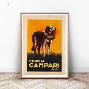 Leonetto Cappiello Vintage Print, Beer Poster, Dog Poster, Paris Wall Art, Vintage French Poster, Vintage Ad