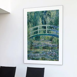 Monet Print, Claude Monet, Claude Monet Garden, Monet Prints, Monet Claude, Claude Monet Prints, Monet Art, Water Gigilies e Japanese Bridge