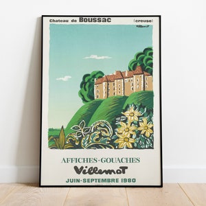 Paris Poster Print, Exhibition Museum Poster, Colorful Wall Art, Home Decor, Interior Design