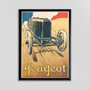 Vintage Car Poster, Vintage Advertisement, Car Poster,  Racing Poster,