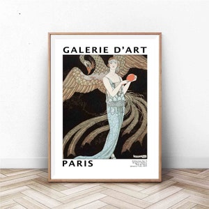 Art Exhibition Poster | Paris Wall Art | Museum Poster | Modern Art Print | French Art | Fashion Print