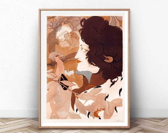 Georges de Feure Prints | Vintage Paris Wall Art | Paris Print | French Poster